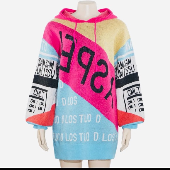 Woman casual sheetwear pullover sweater. One size fits all. - Picture 3 of 4